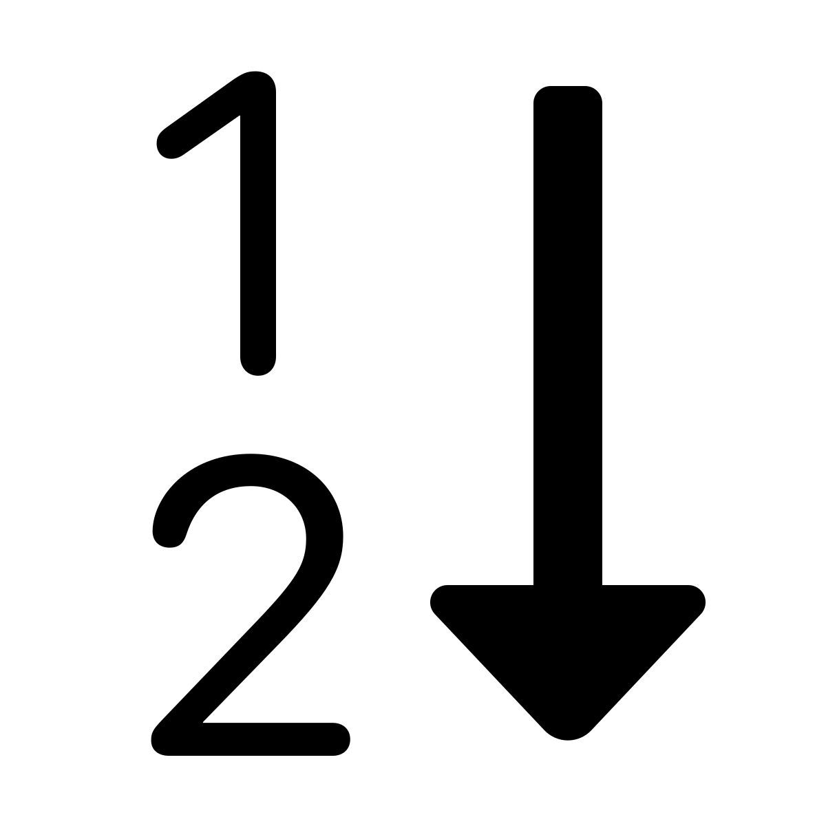 parakeet partial filled style numeric icon