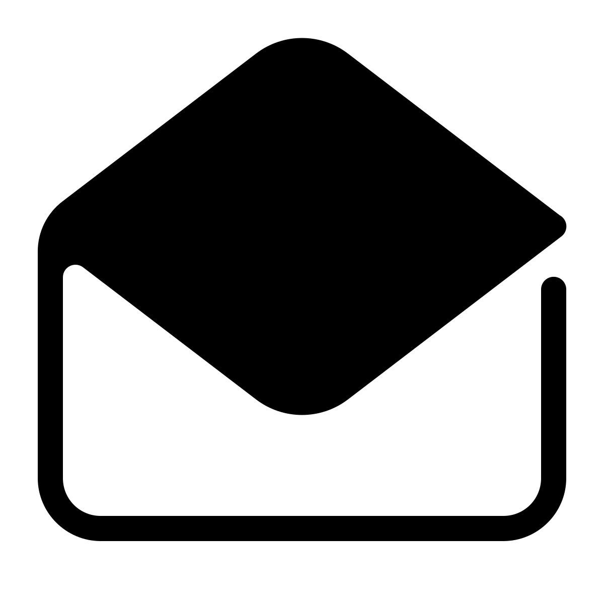 parakeet partial filled style lire un message icon