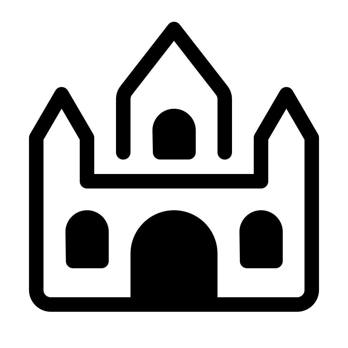 parakeet partial filled style wahrzeichen icon