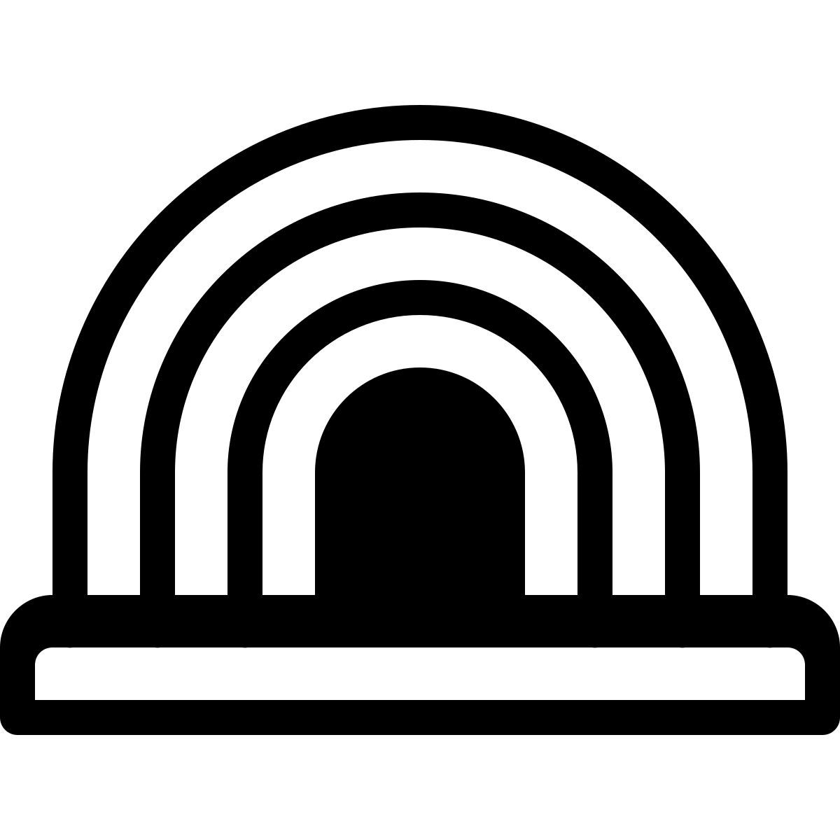 parakeet partial filled style концертная сцена в парке icon