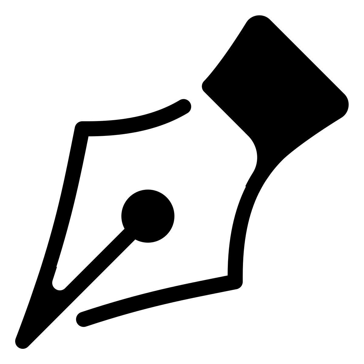 parakeet partial filled style 펜 icon