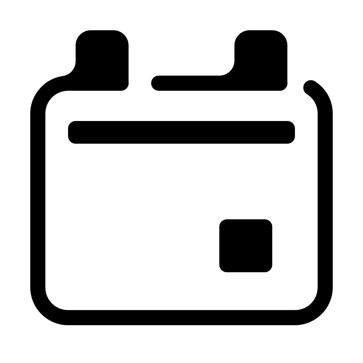 parakeet partial filled style планировщик icon