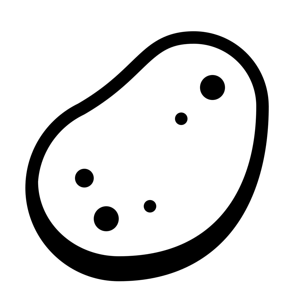 parakeet partial filled style patata icon