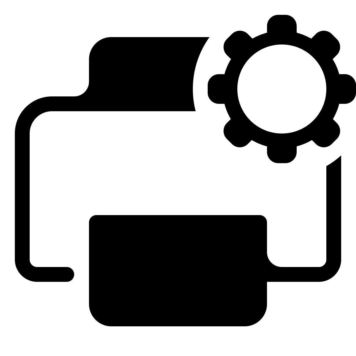 parakeet partial filled style printer maintenance icon