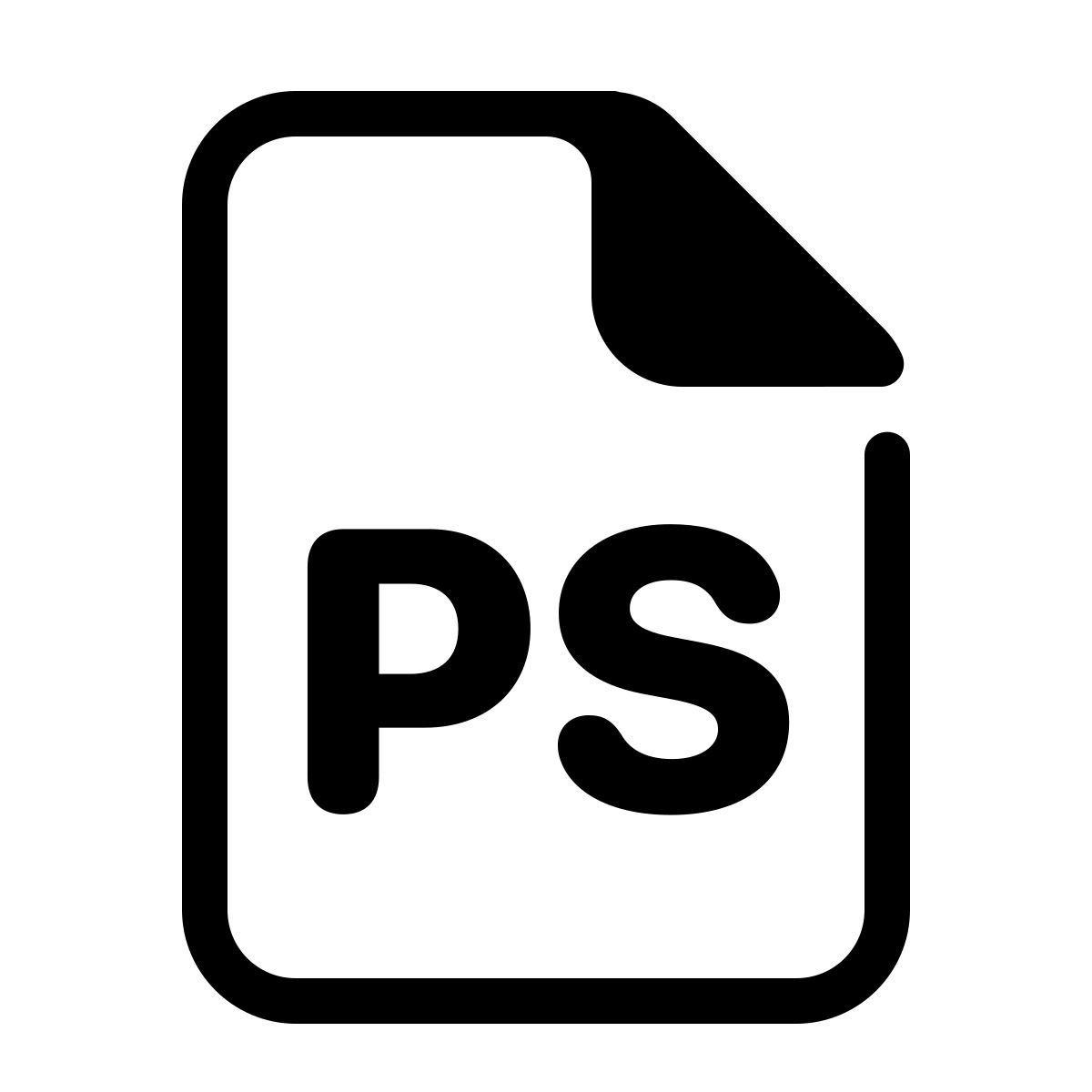 parakeet partial filled style ps icon