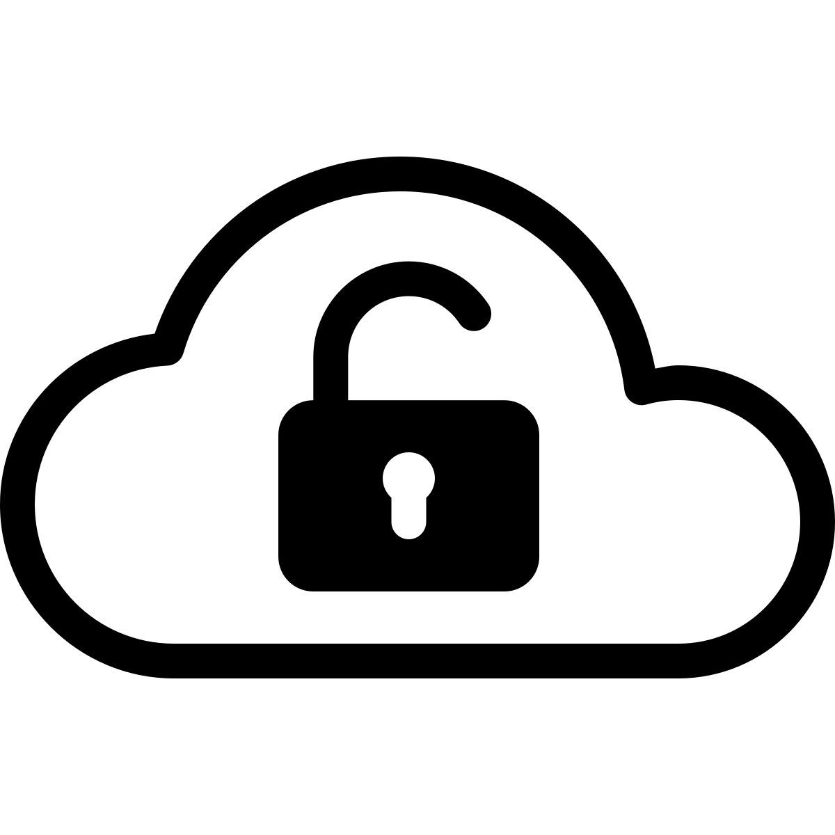 parakeet partial filled style cloud public icon