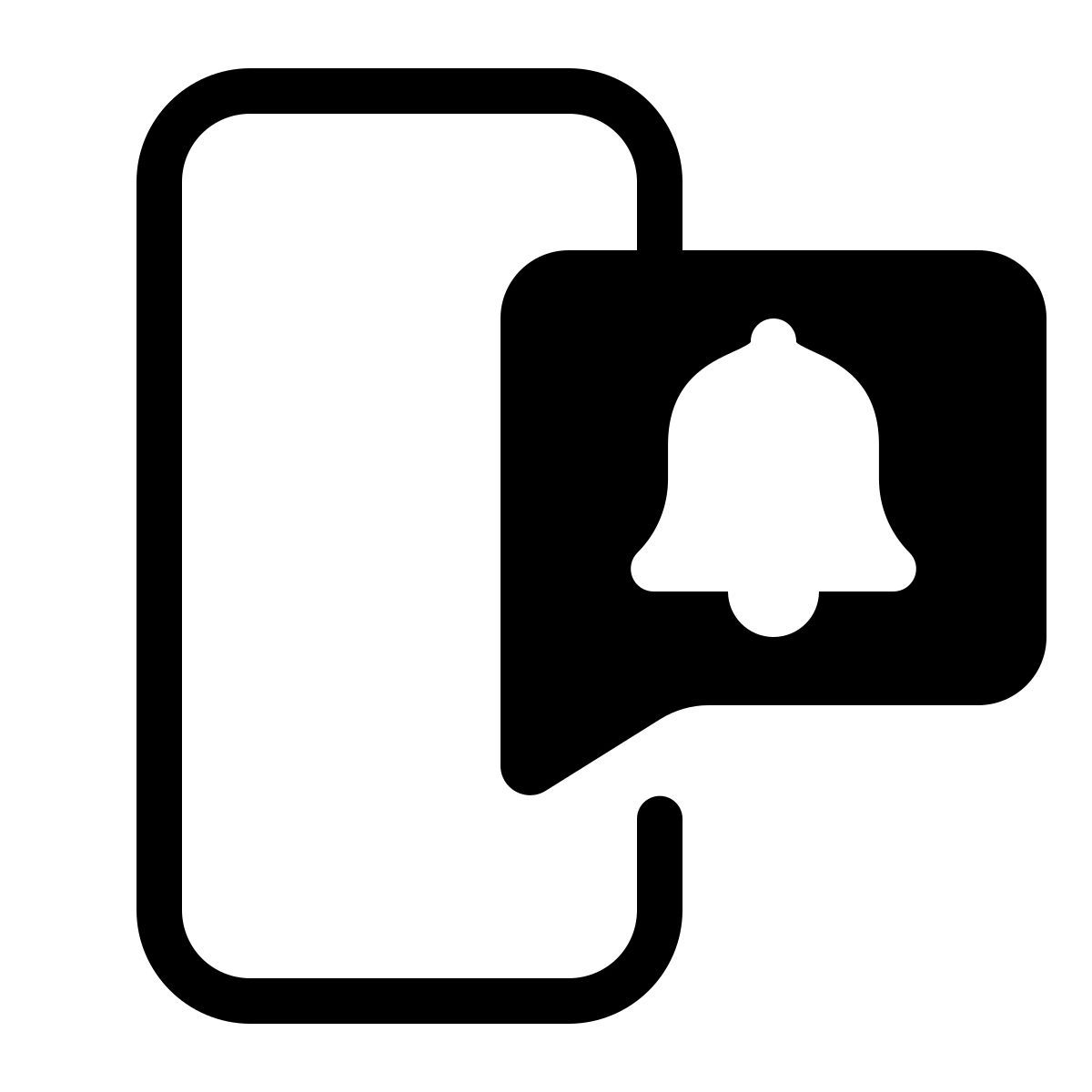 parakeet partial filled style notifica icon