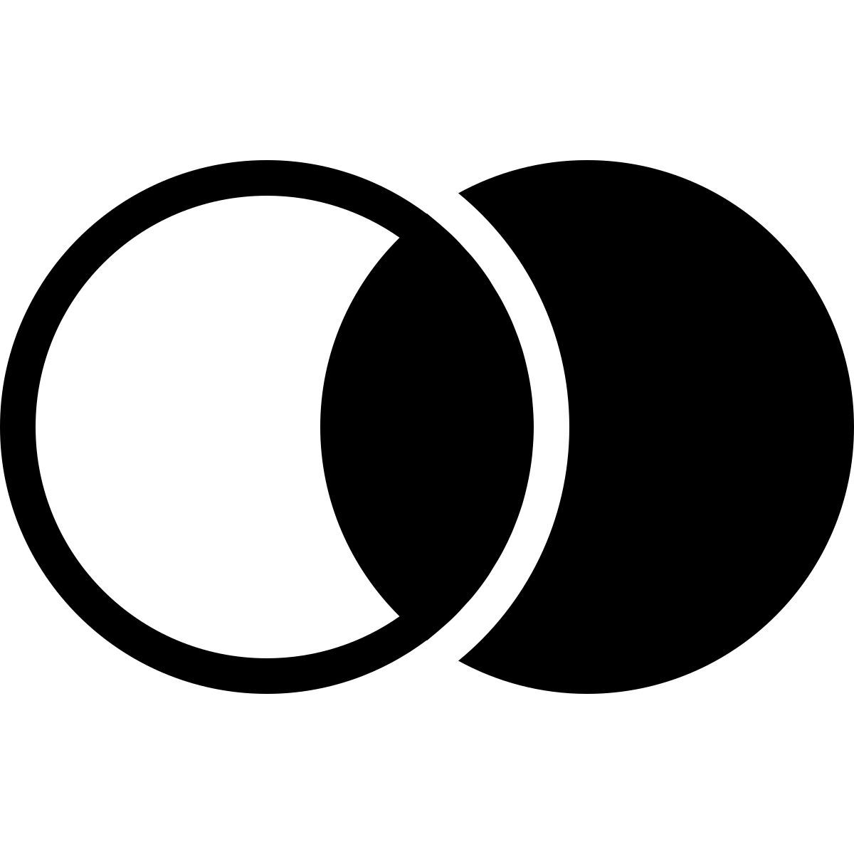 parakeet partial filled style query interna unisci destra icon