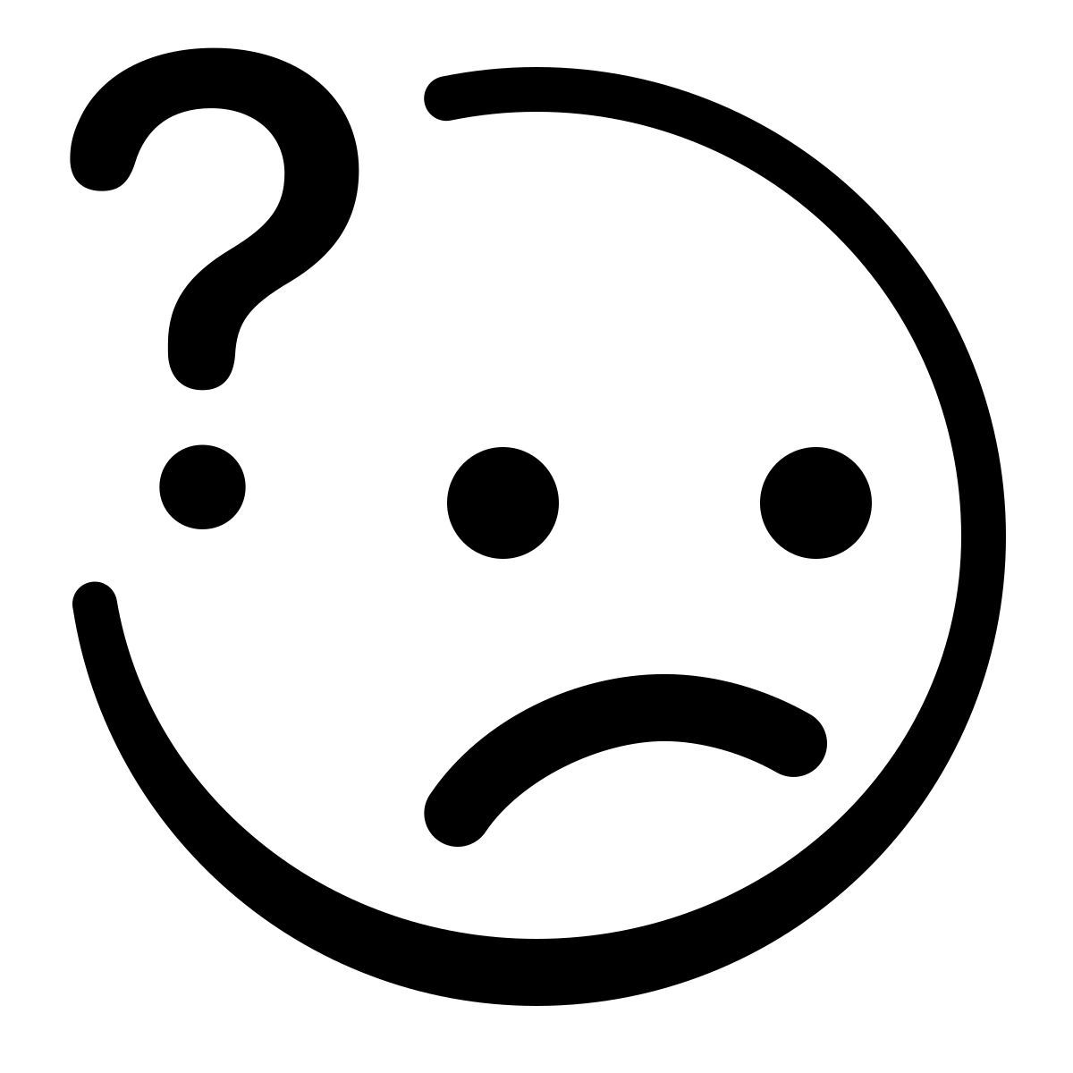 parakeet partial filled style puzzled icon