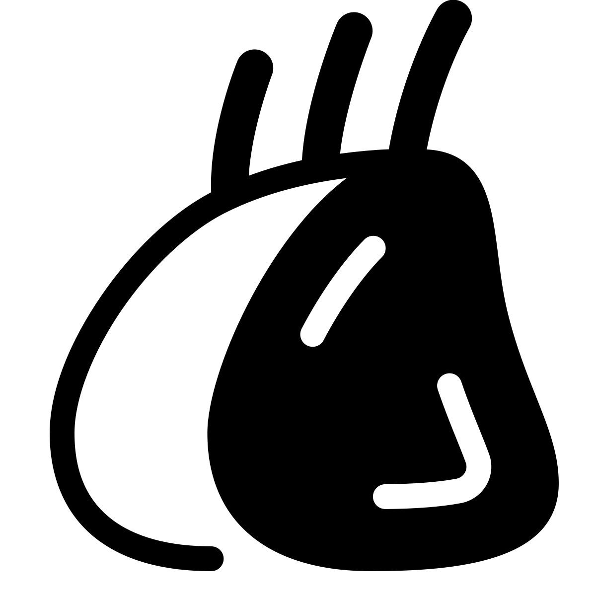 parakeet partial filled style carré d'agneau icon