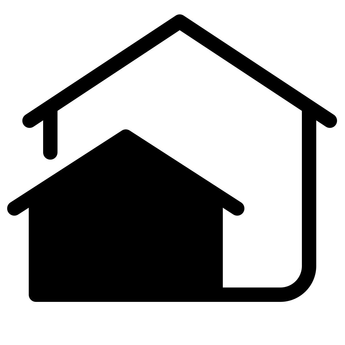 parakeet partial filled style annunci immobiliari icon