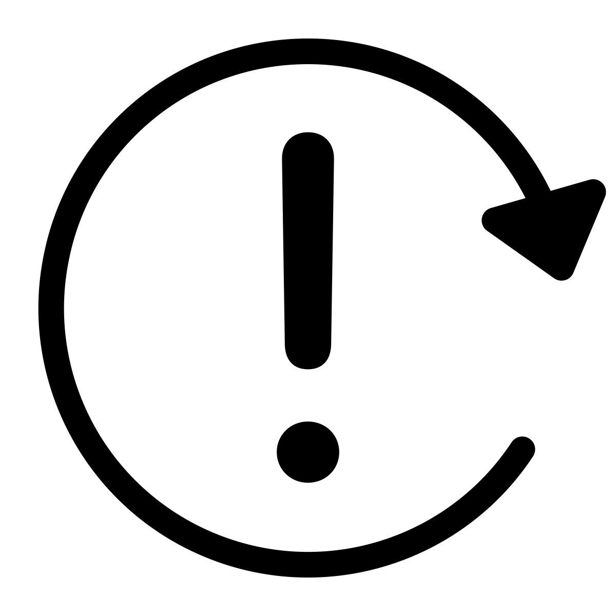 parakeet partial filled style recurring appointment exception icon