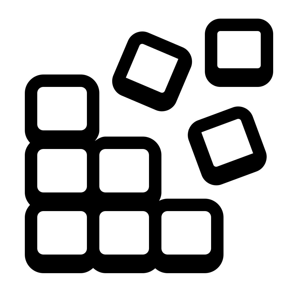 parakeet partial filled style レジストリエディタ icon