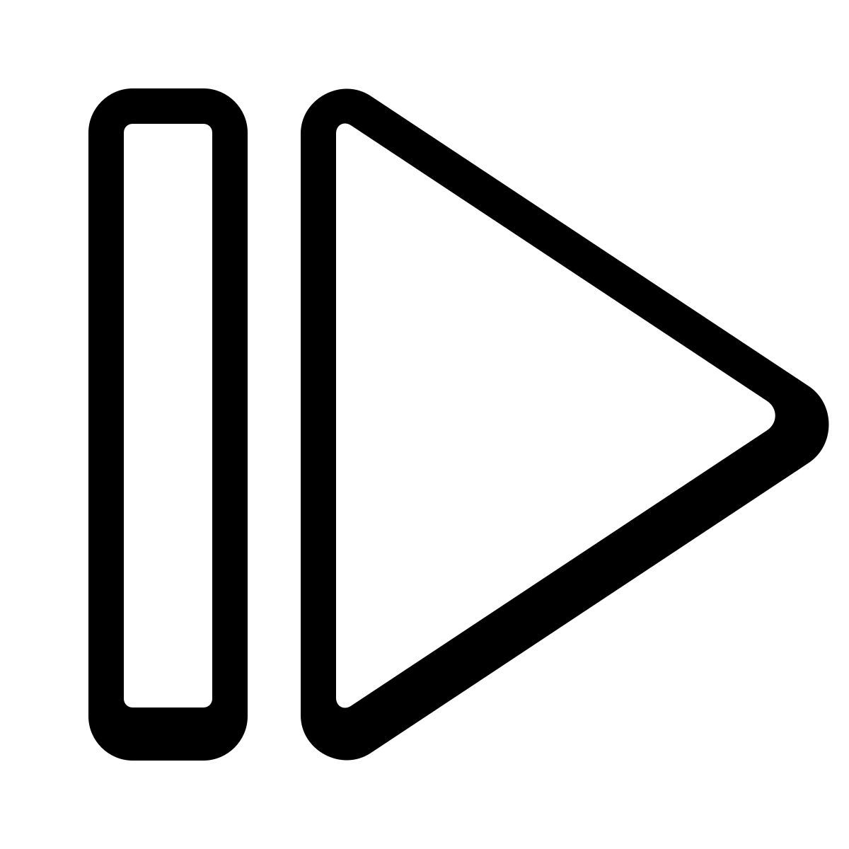 parakeet partial filled style reprendre la lecture icon