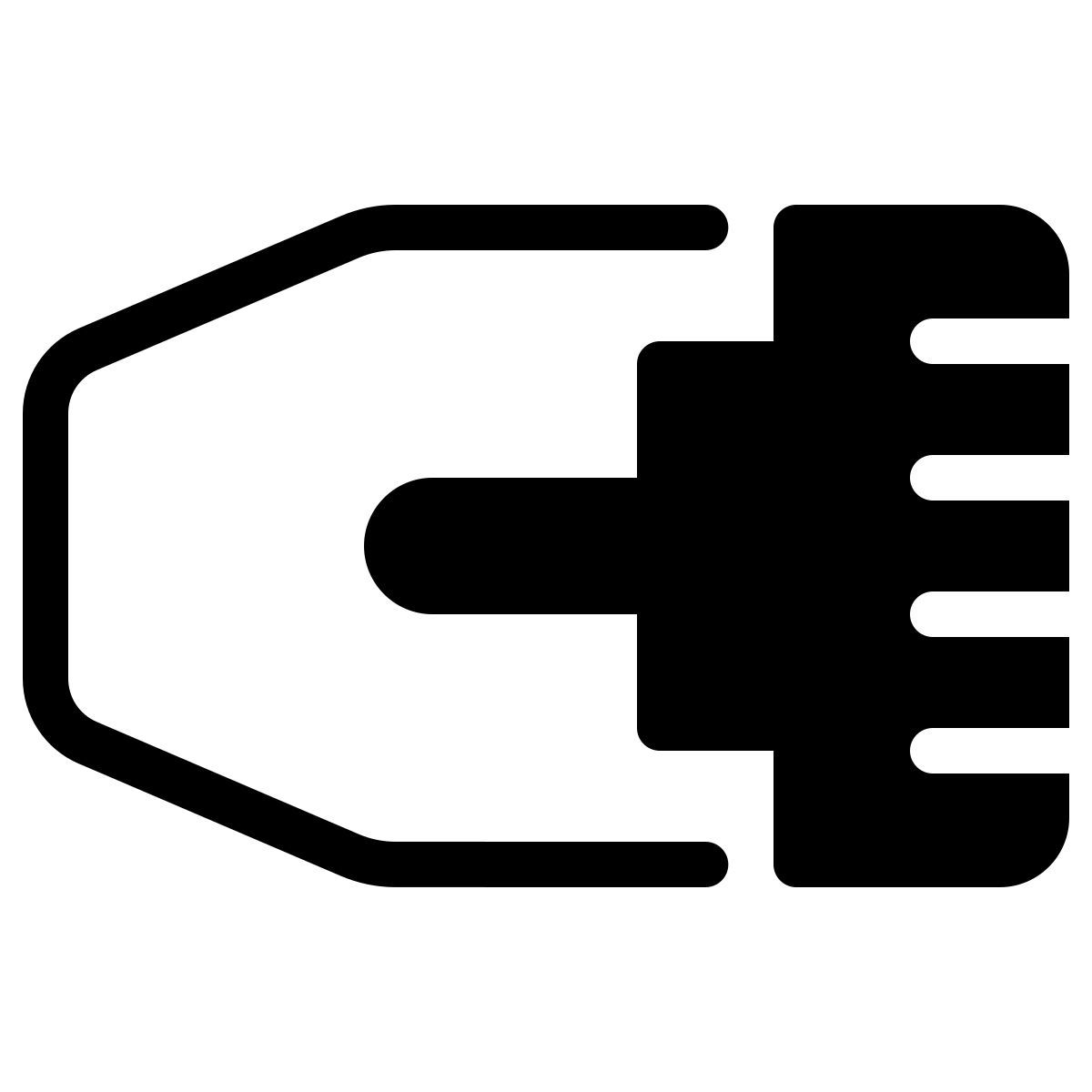 parakeet partial filled style rj45 icon