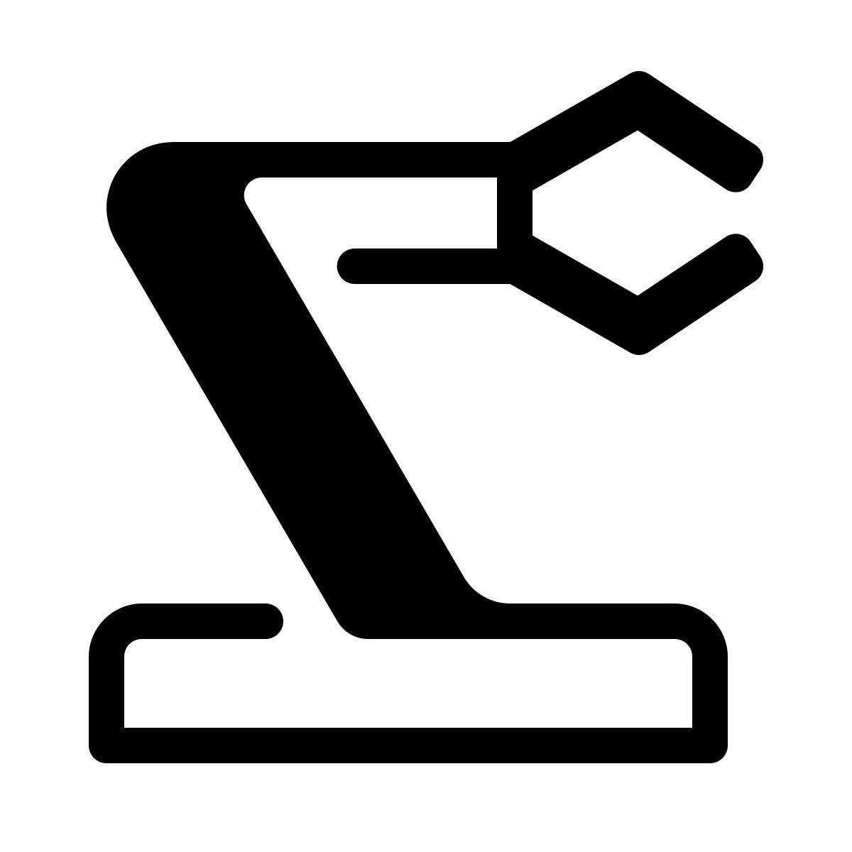 parakeet partial filled style robot icon