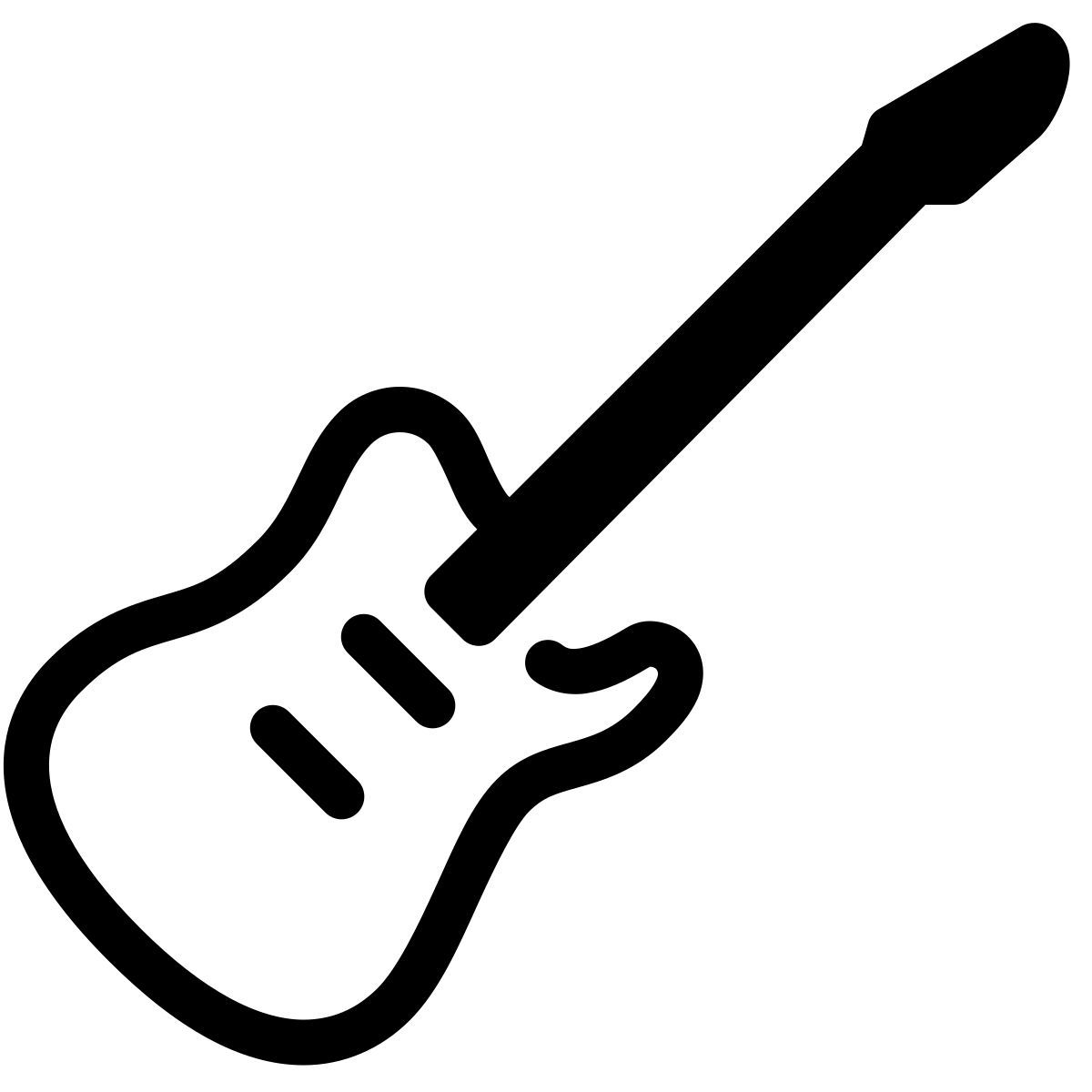 parakeet partial filled style músico icon