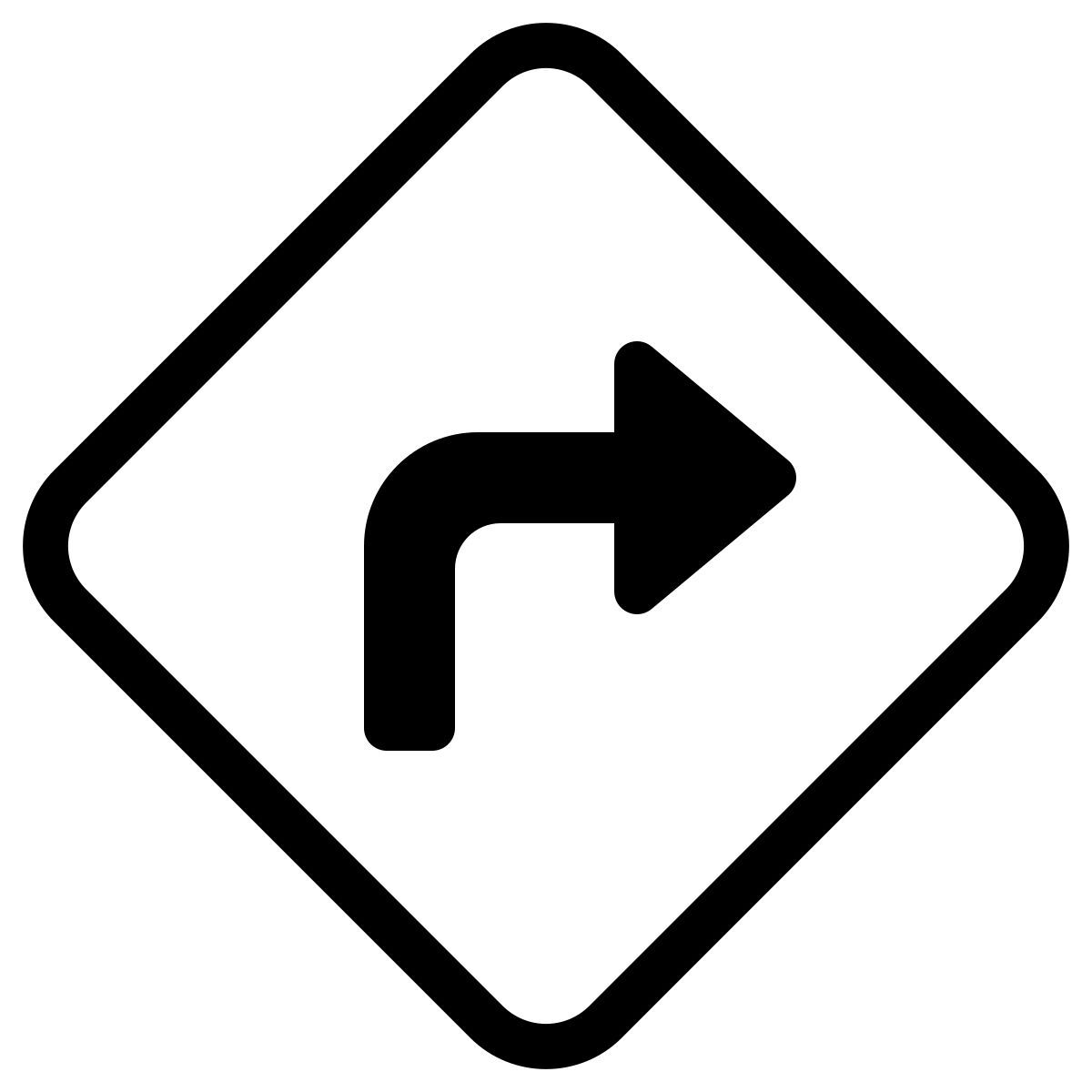 parakeet partial filled style route icon
