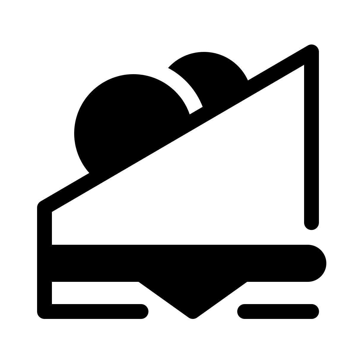 parakeet partial filled style sanduíche icon