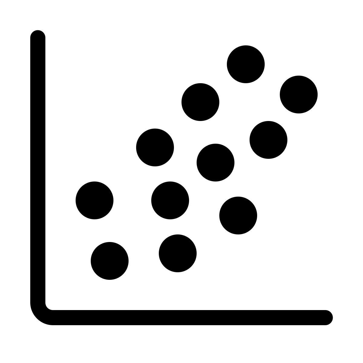 parakeet partial filled style 산포도 icon