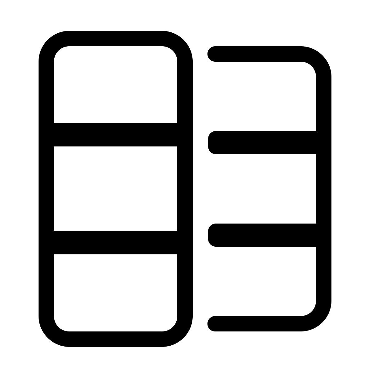 parakeet partial filled style 列を選択 icon
