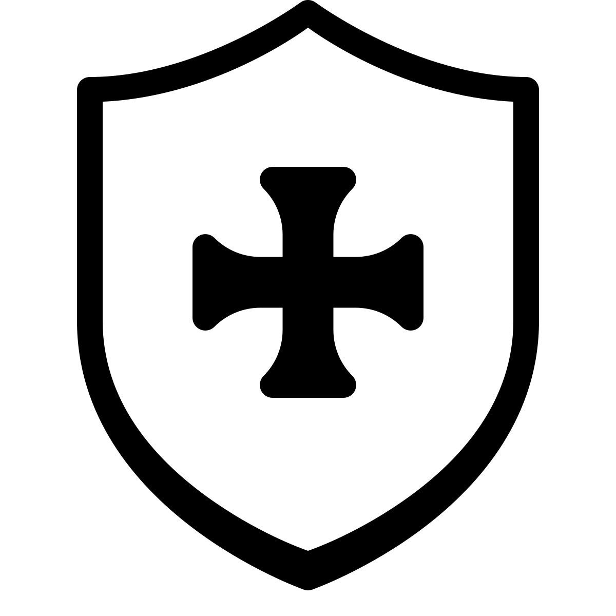 parakeet partial filled style shield icon