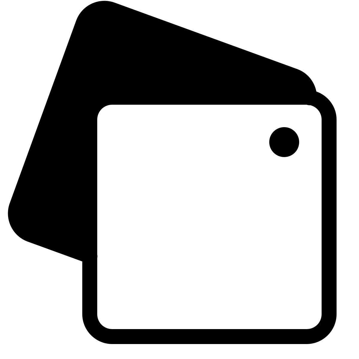 parakeet partial filled style solid paint icon