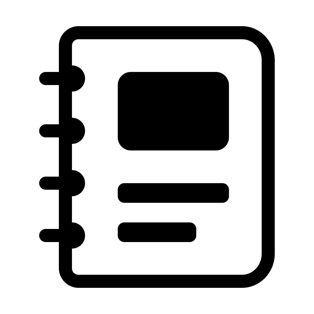 parakeet partial filled style 螺旋装订小册子 icon