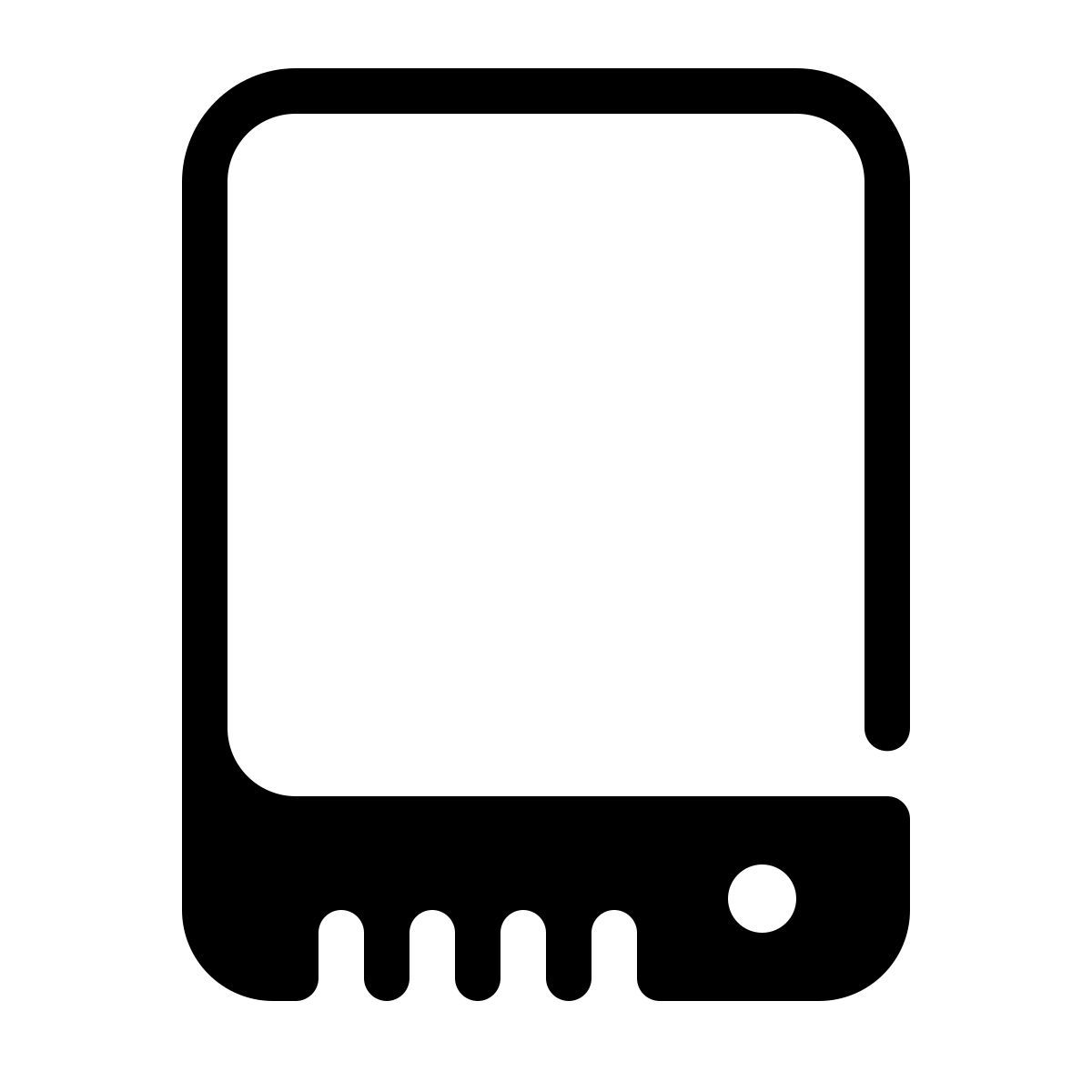 parakeet partial filled style ssd icon