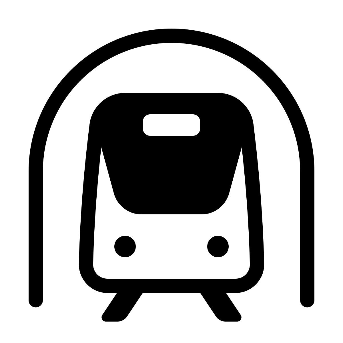parakeet partial filled style 地铁 icon