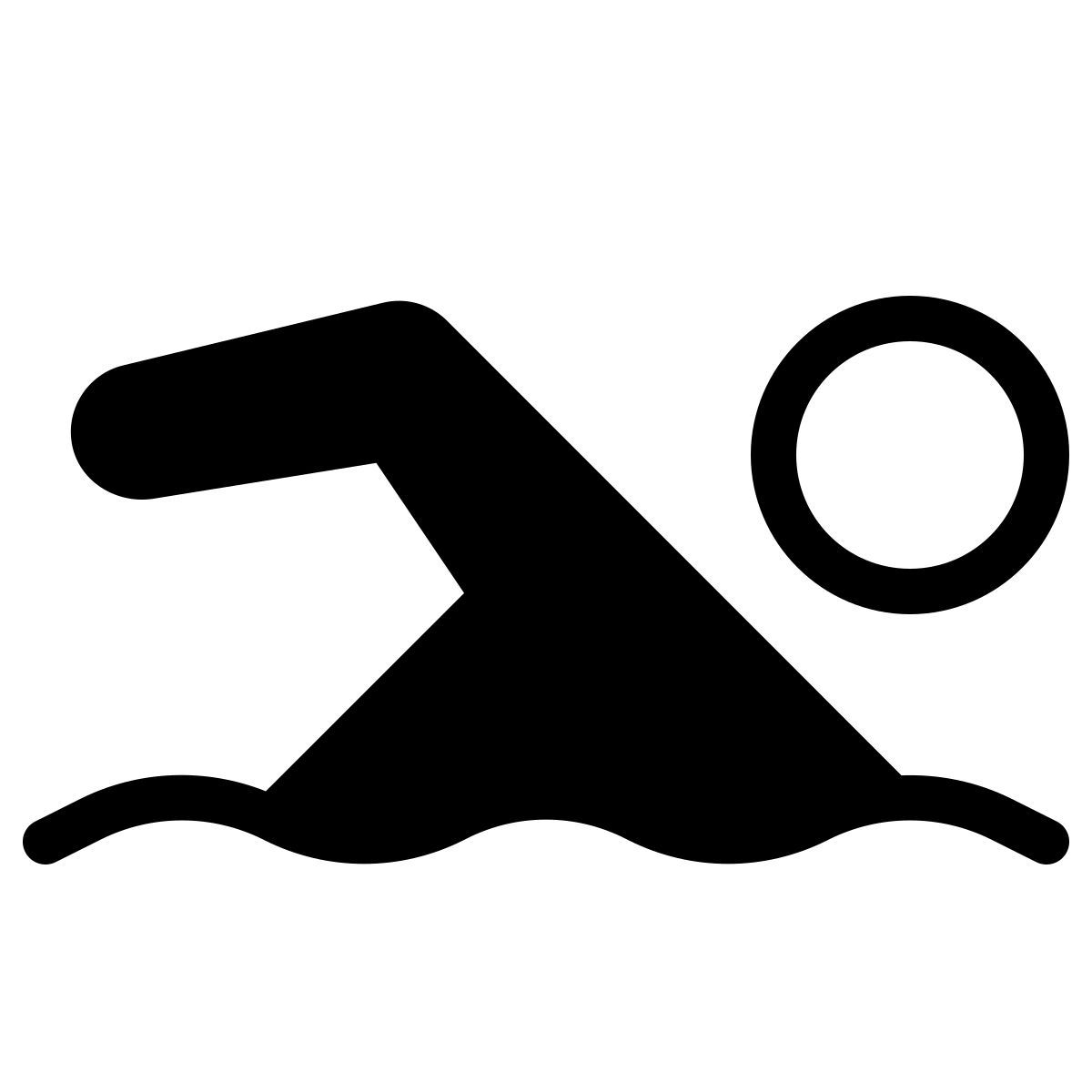 parakeet partial filled style schwimmen icon