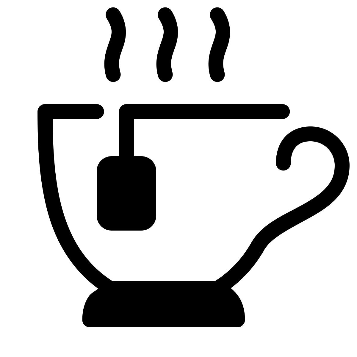 parakeet partial filled style tea icon