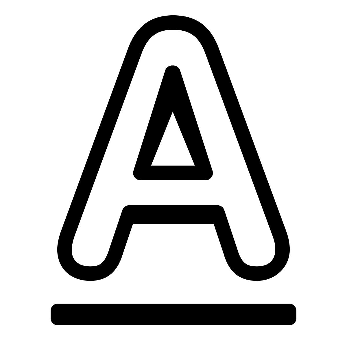 parakeet partial filled style text color icon