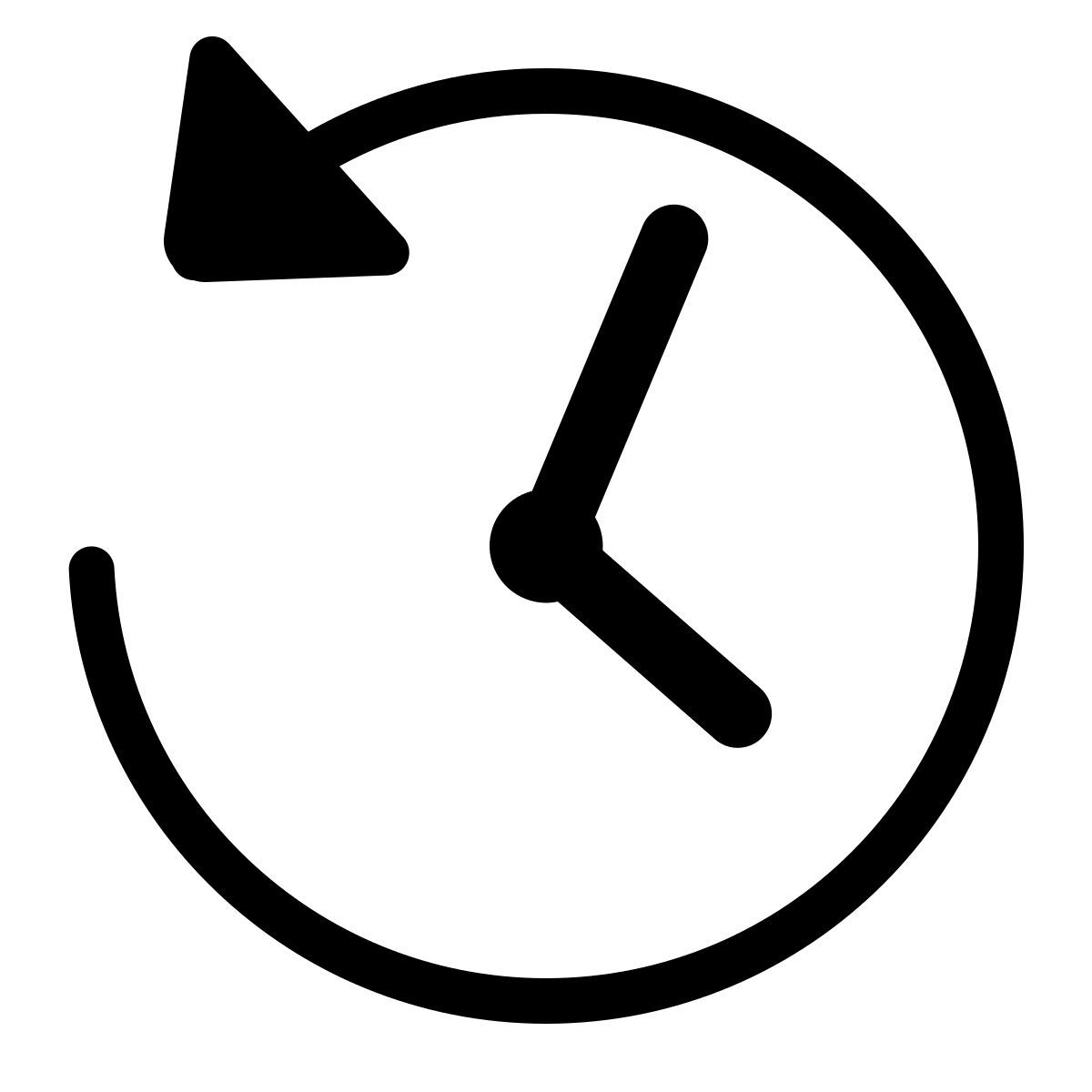 parakeet partial filled style time machine icon