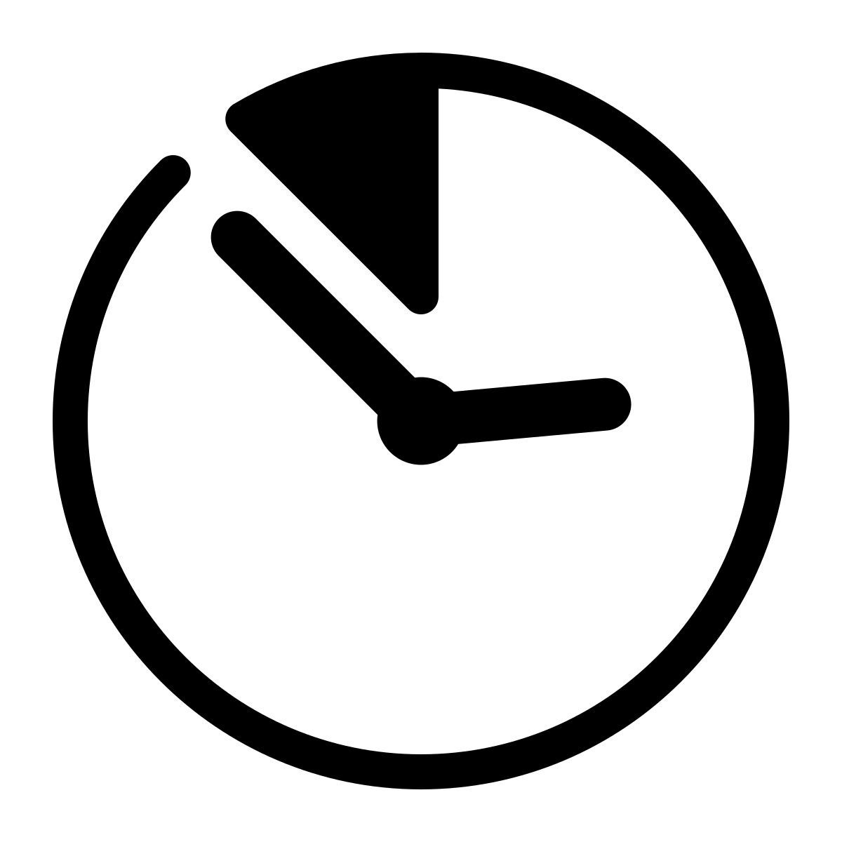 parakeet partial filled style time span icon