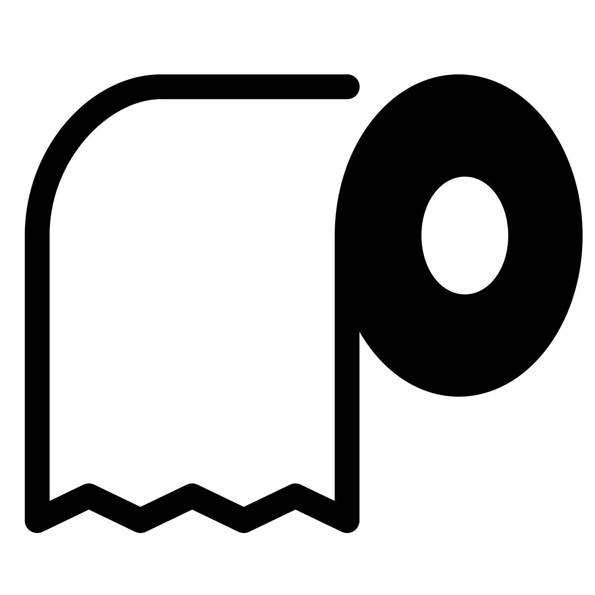 parakeet partial filled style туалетная бумага icon