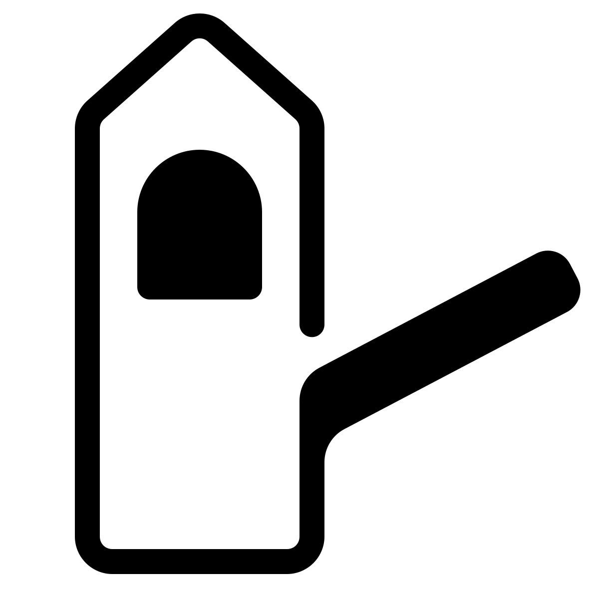 parakeet partial filled style cabina de peaje icon