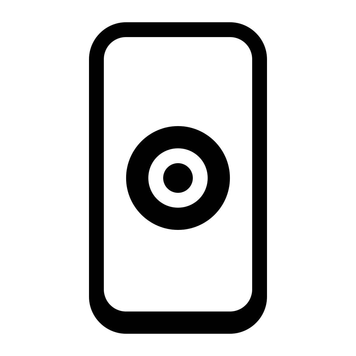 parakeet partial filled style touchscreen icon