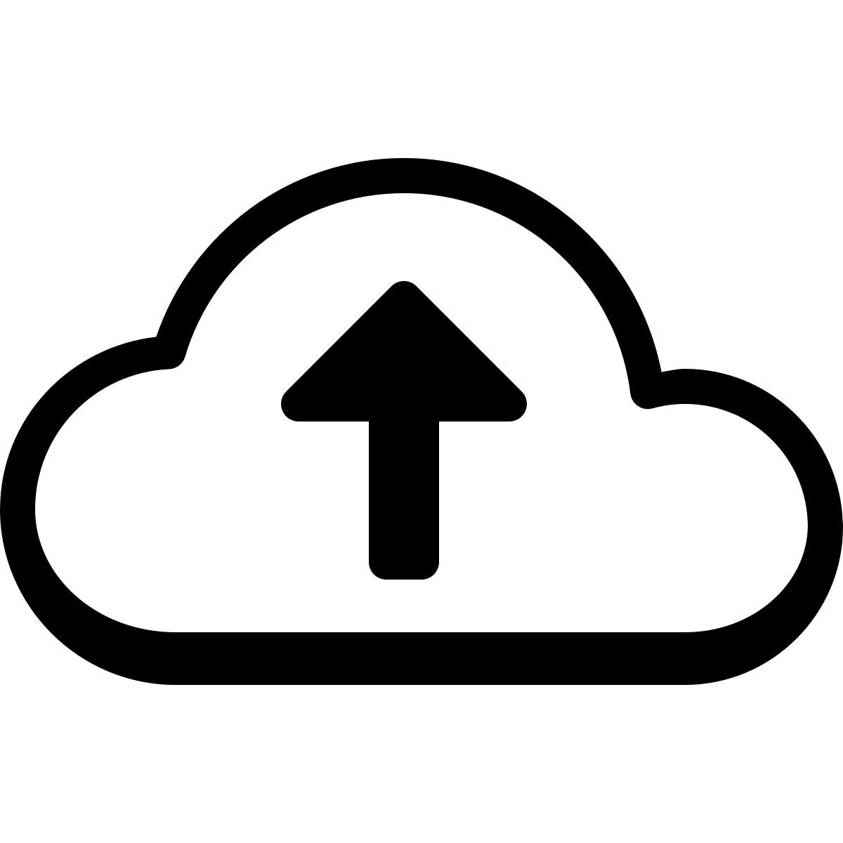 parakeet partial filled style carica su cloud icon