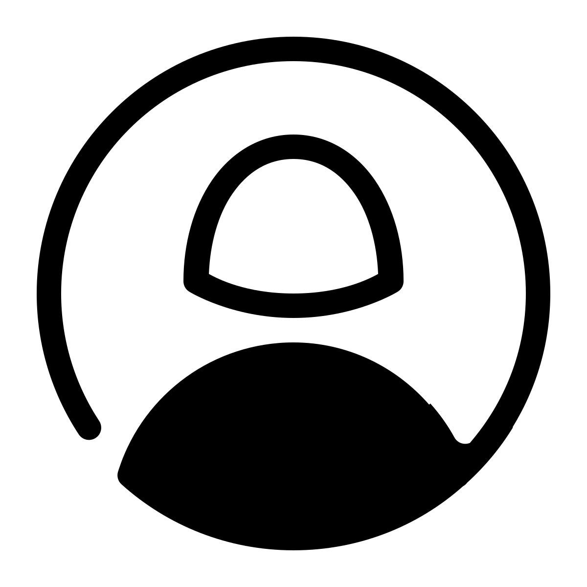 parakeet partial filled style profile icon