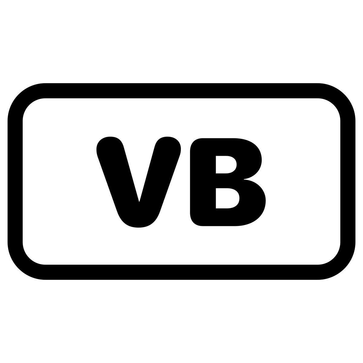parakeet partial filled style vb icon