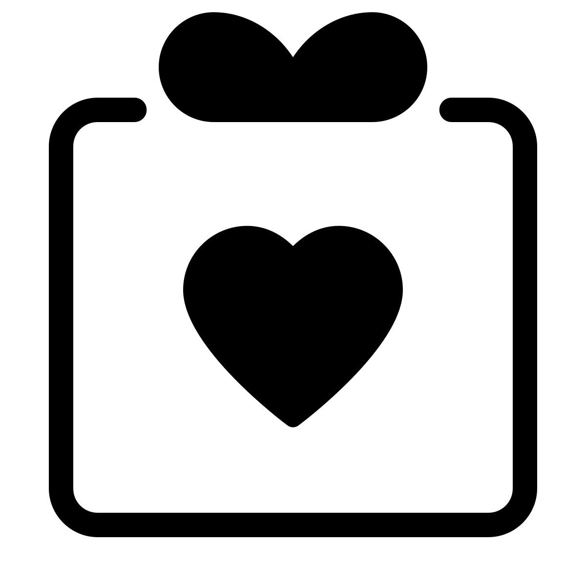 parakeet partial filled style wedding gift icon