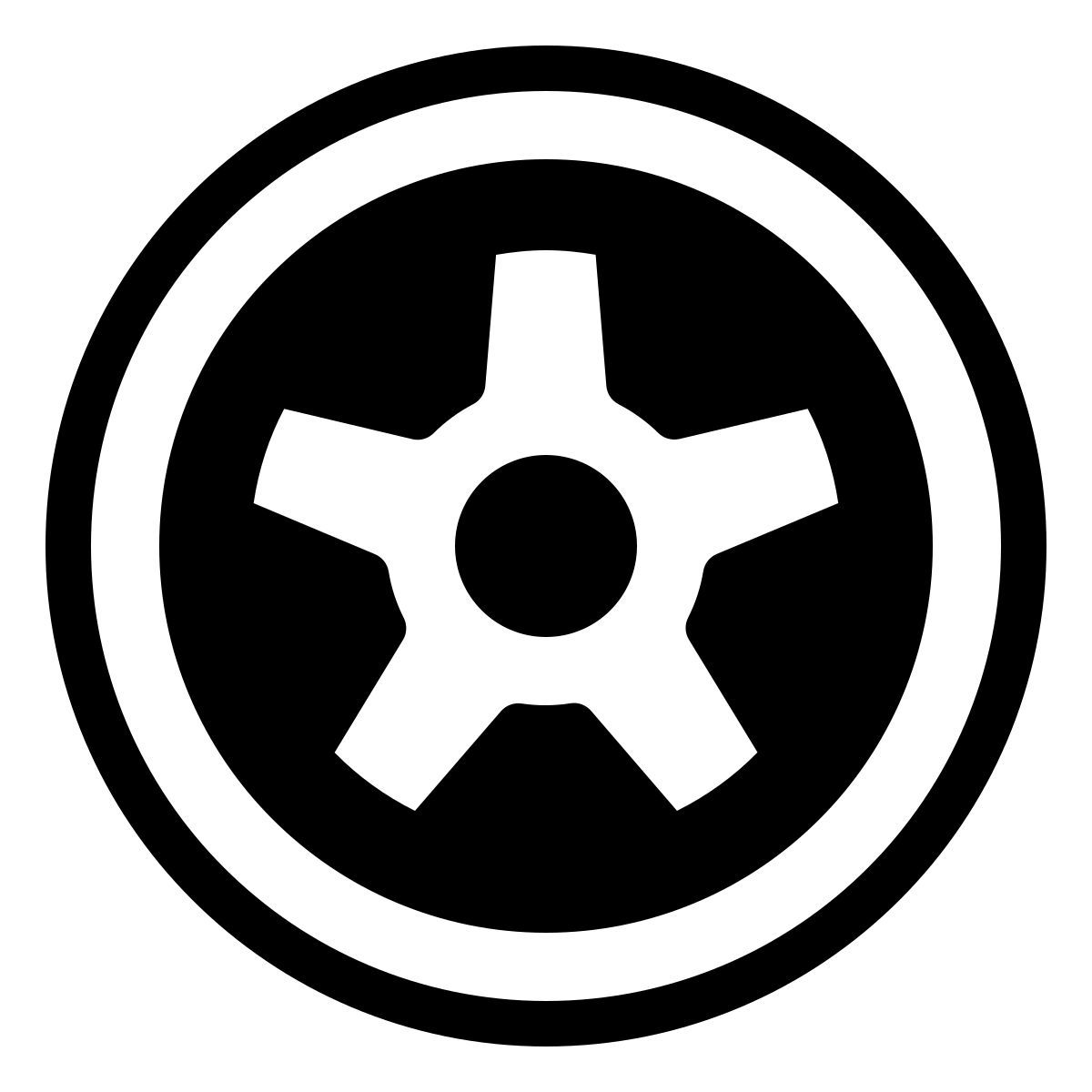 parakeet partial filled style wheel icon