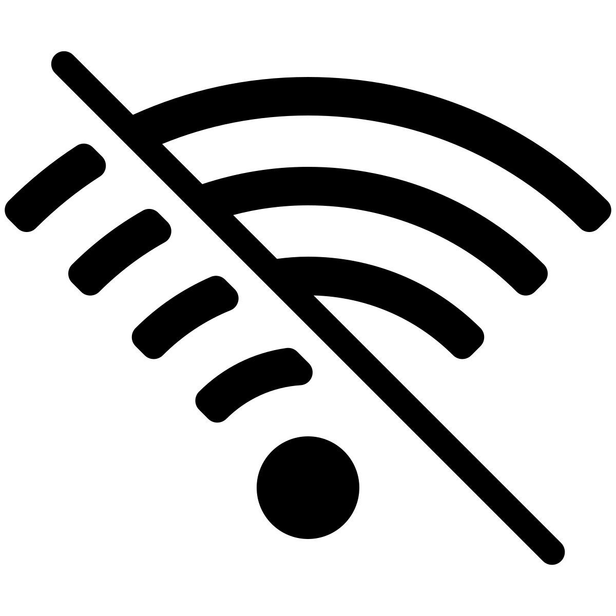 parakeet partial filled style wifi spento icon