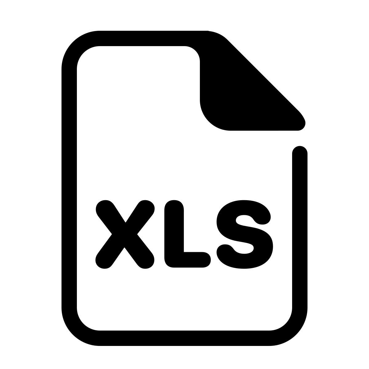 parakeet partial filled style xls icon