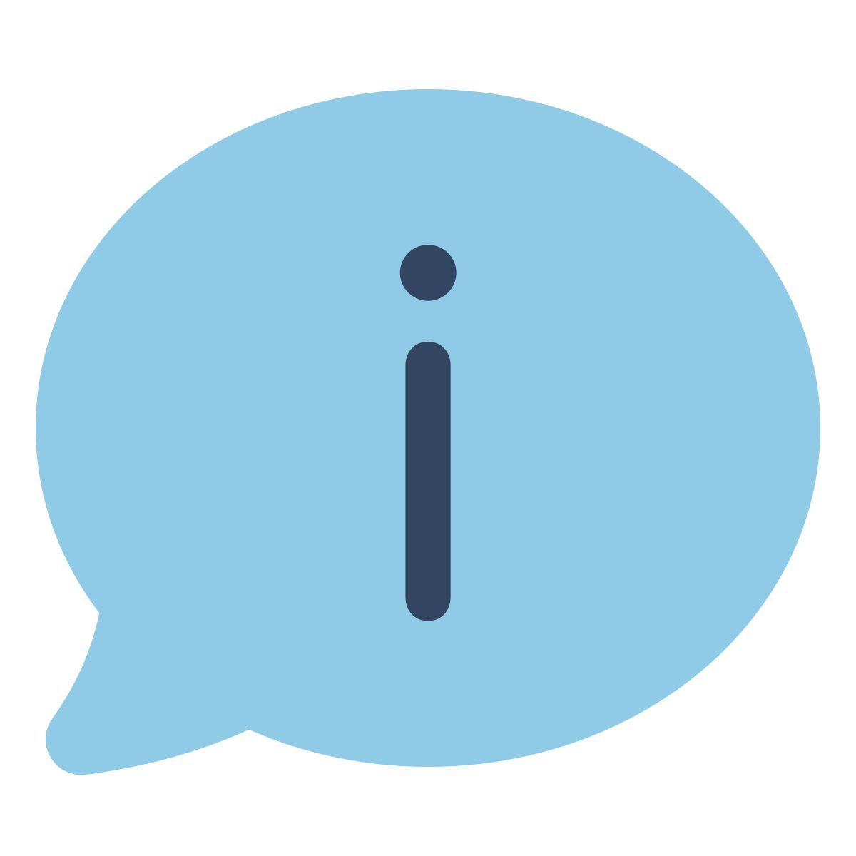 parakeet color style information icon