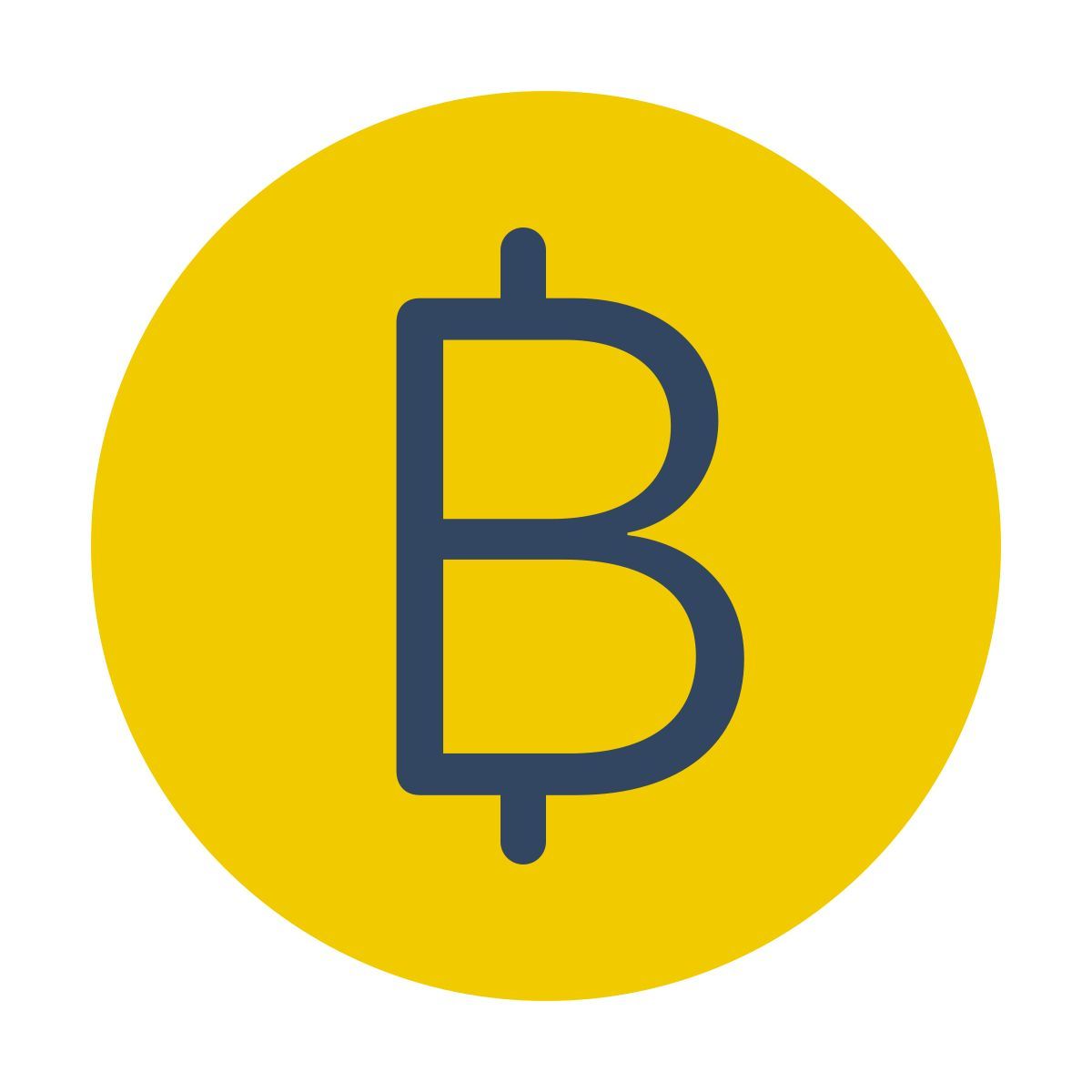 parakeet color style bitcoin icon