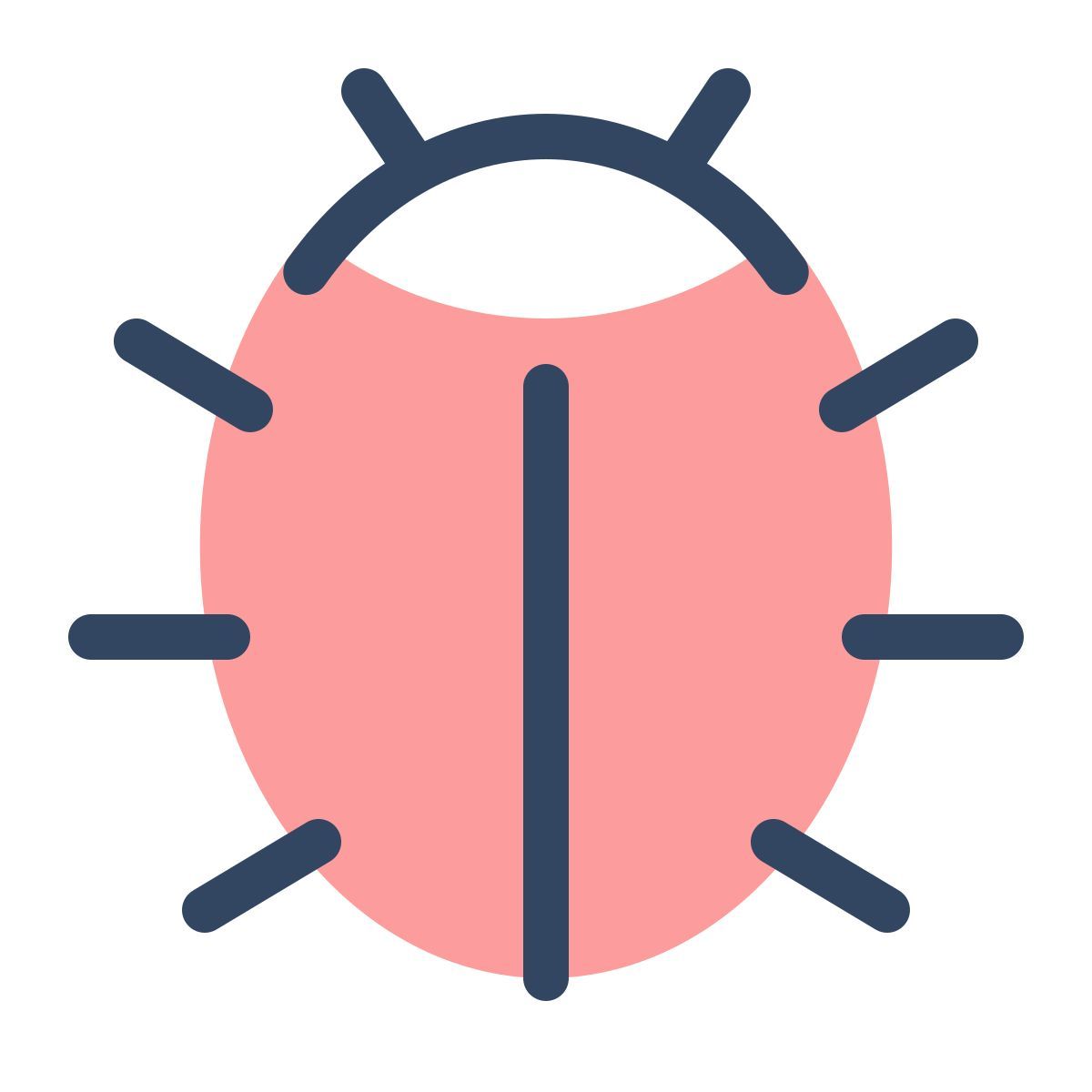 parakeet color style bug icon