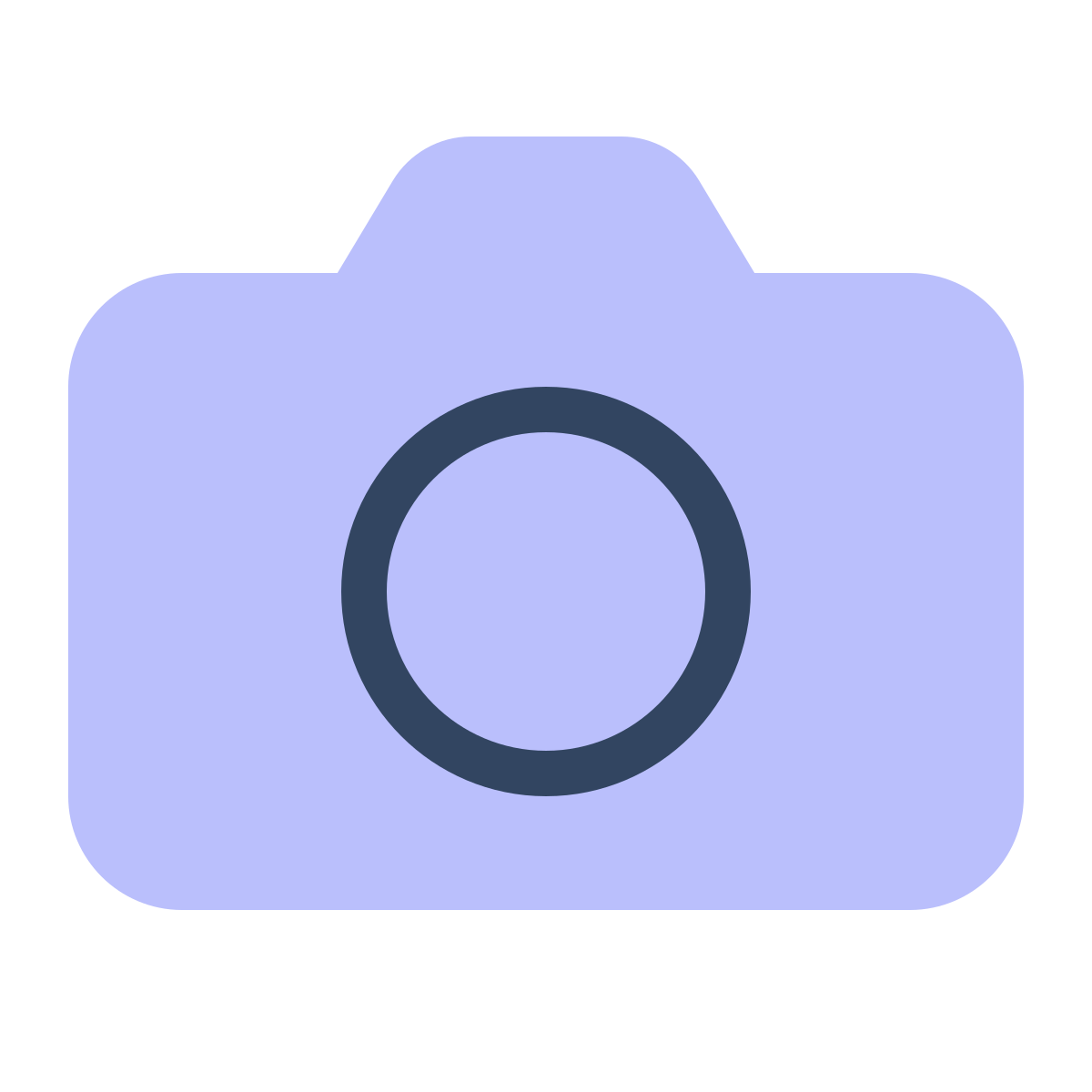 parakeet color style camera icon