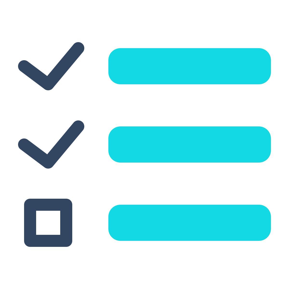 parakeet color style lista di controllo icon